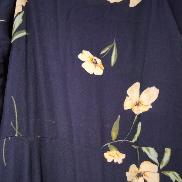 Floral Ruffle Sleeve Mini Dress - Picture 5 of 5